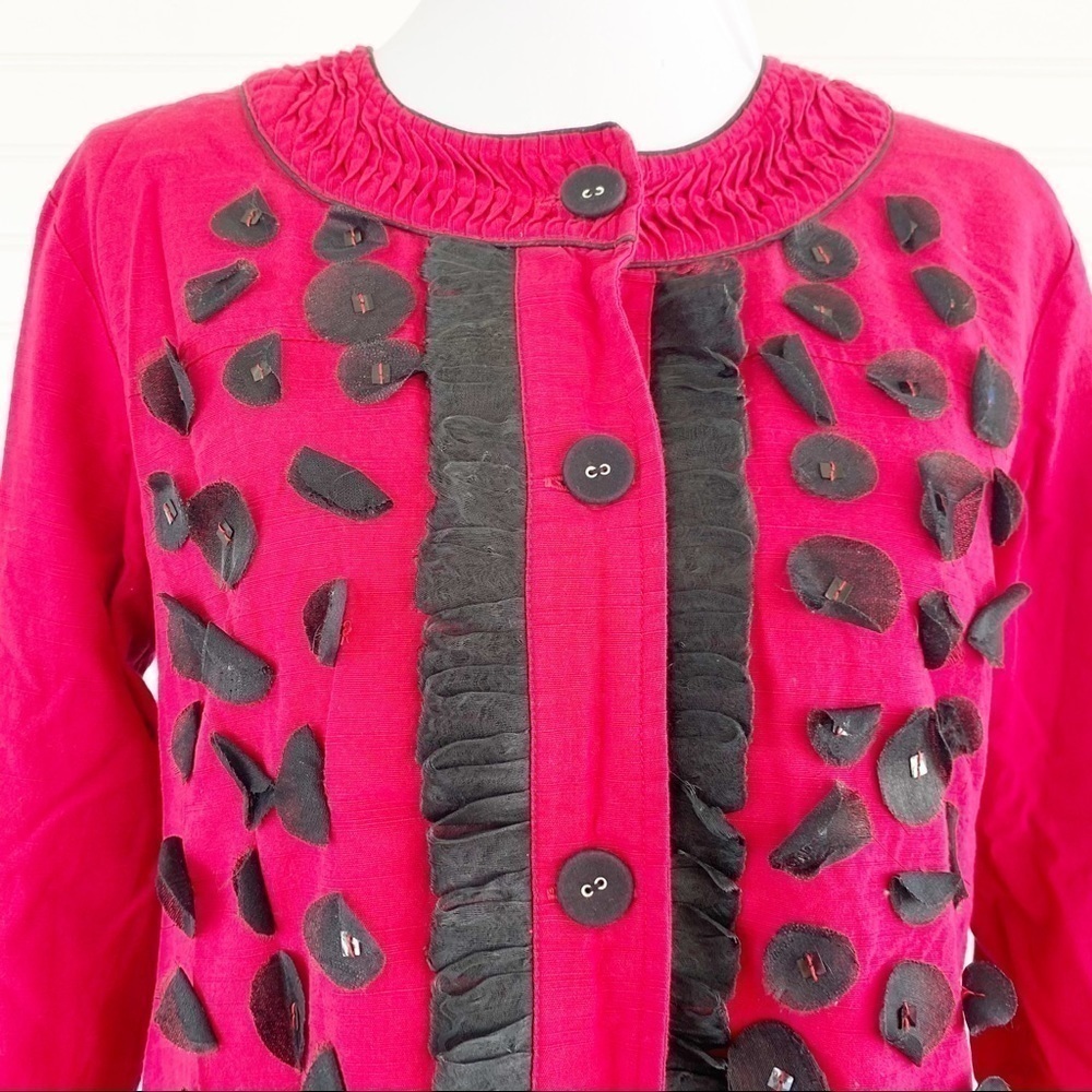 Notations Lightweight Blazer Jacket Size Large - image 4